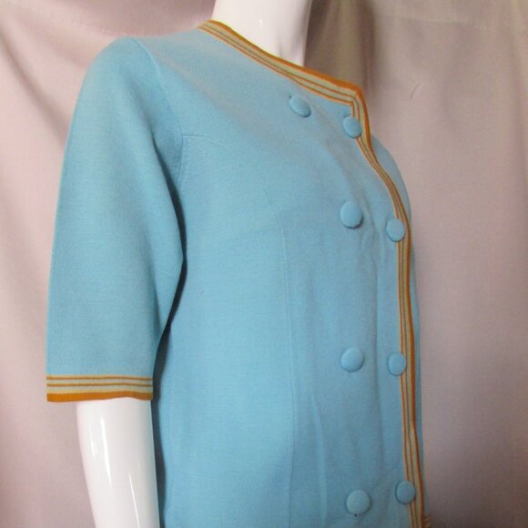 Classic Wool Knit Top and Skirt Made in Italy - Picture 6 of 15